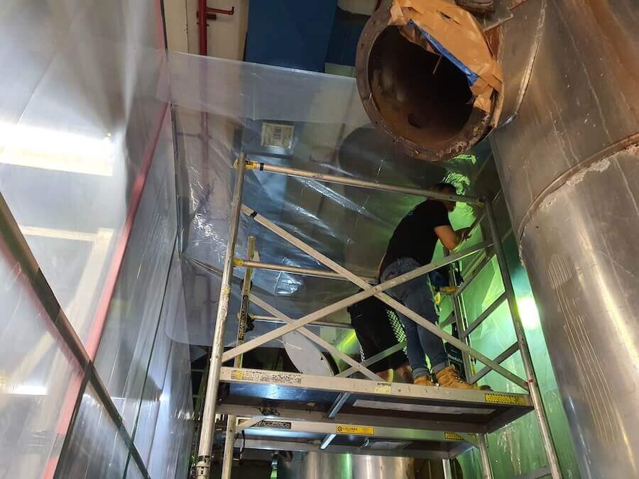 Friable asbestos removal – Boiler room – Wellington CBD