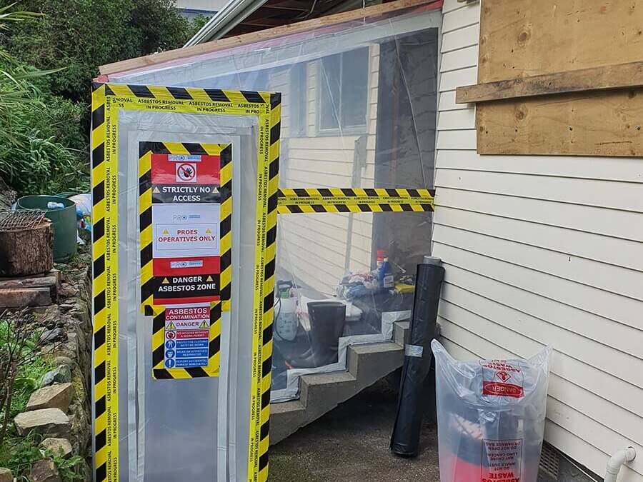 Friable and Non-Friable Asbestos Removal – residential properties, Hukatai Street, Porirua