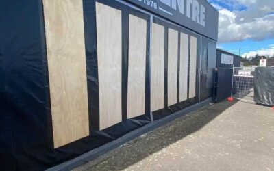 Non-friable Asbestos removal – External cladding at a workshop in Masterton